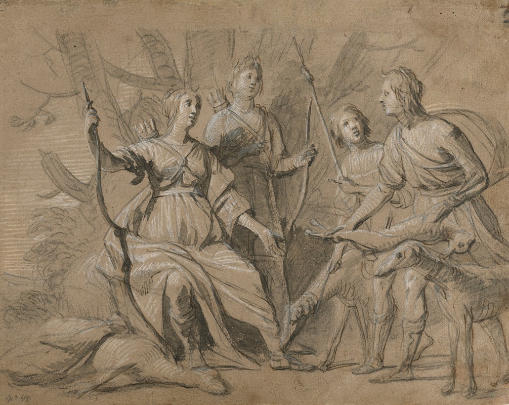 This painting depicts the four eldest children of the King and Queen of Bohemia in a detailed allegorical composition.