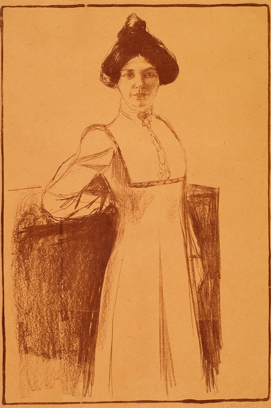 Edvard Munch's 'Portrait of Märta Sandal' captures a woman in a striking emotional state.
