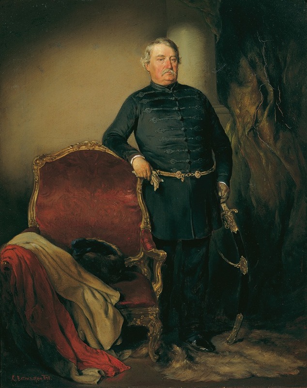 Portrait of Franz Imrédy by August von Pettenkofen.