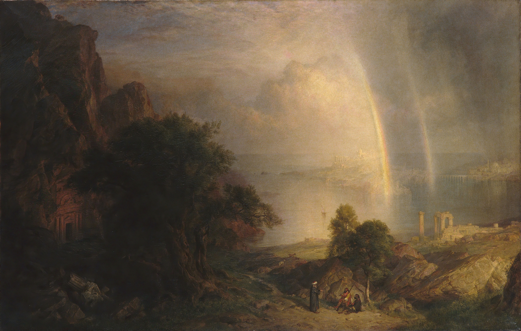 The Aegean Sea, by Frederic Edwin Church, public domain