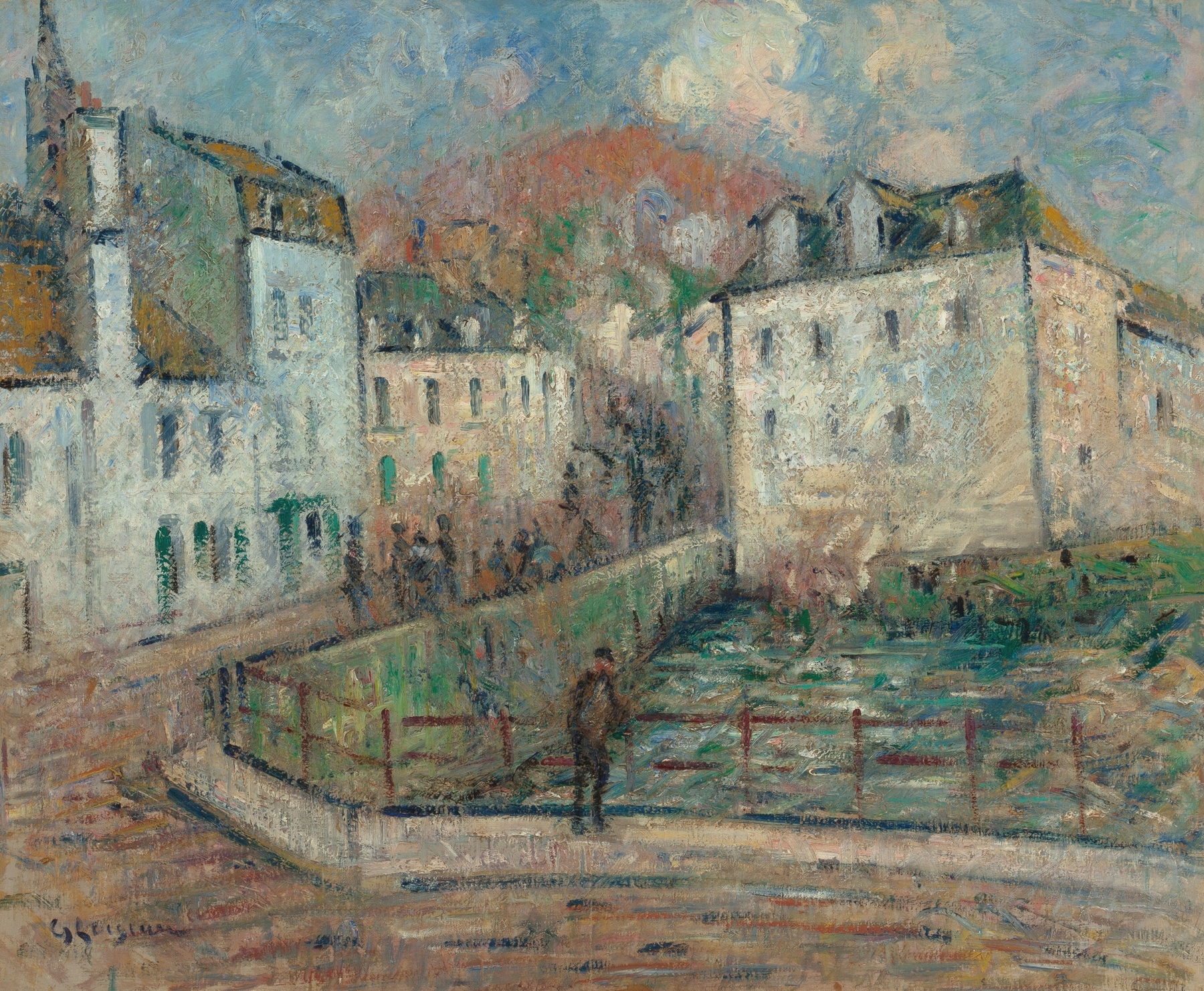 Vue de Pont Aven, by Gustave Loiseau, public domain