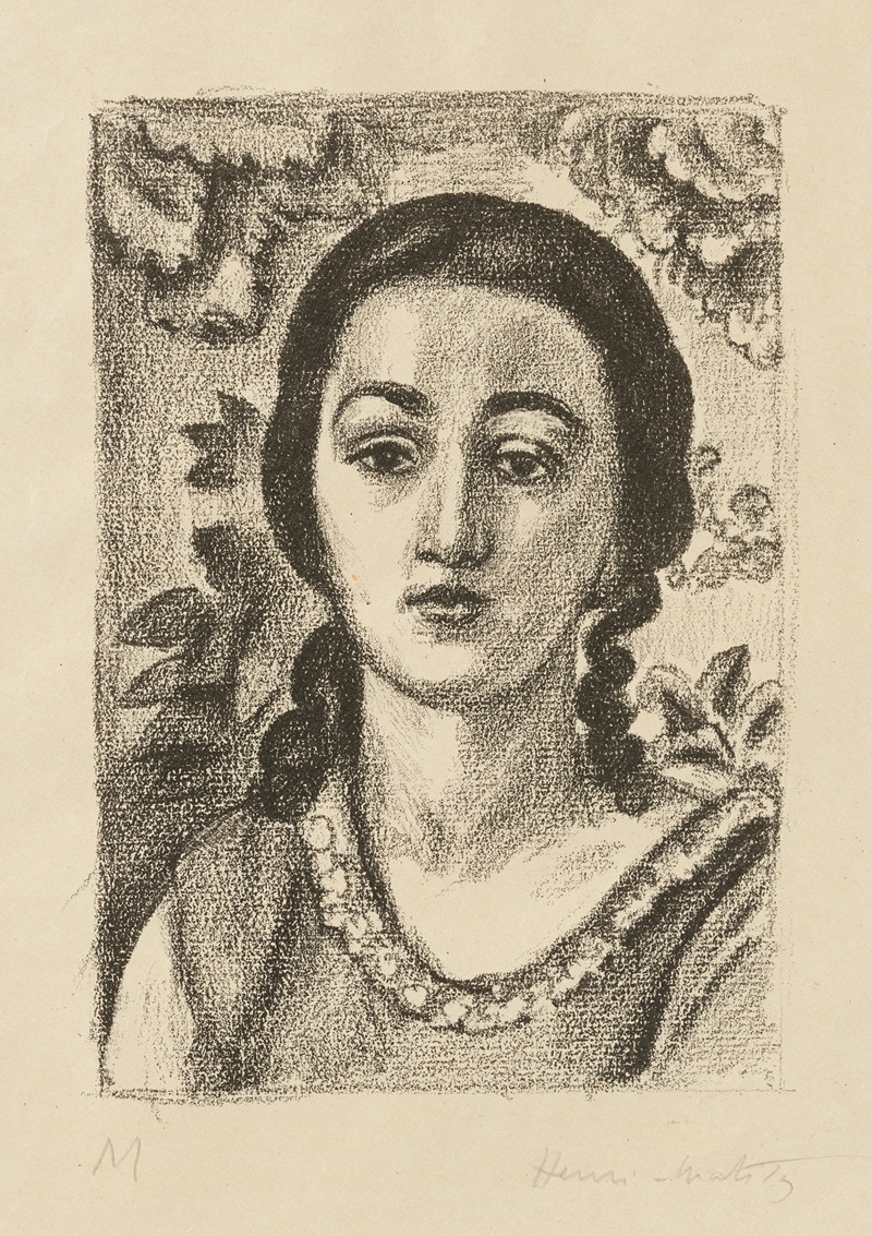 Henri Matisse's 'Young Woman with Brown Curls' showcases vibrant colors and expressive brushwork.