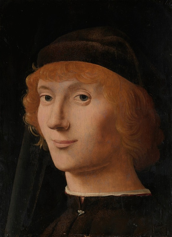 Portrait of a Young Man by Antonello da Messina showcases a young man in a detailed and realistic style.
