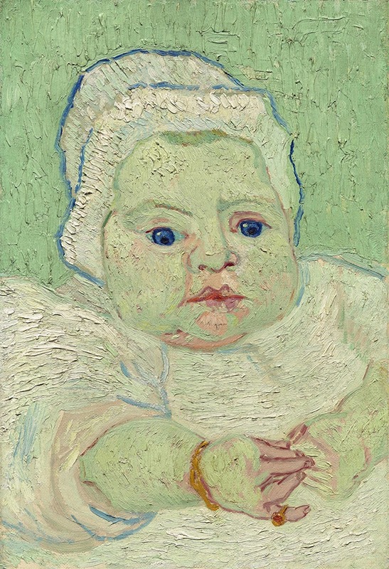 Vincent van Gogh's 'Roulin’s Baby' captures a tender moment between a mother and child.