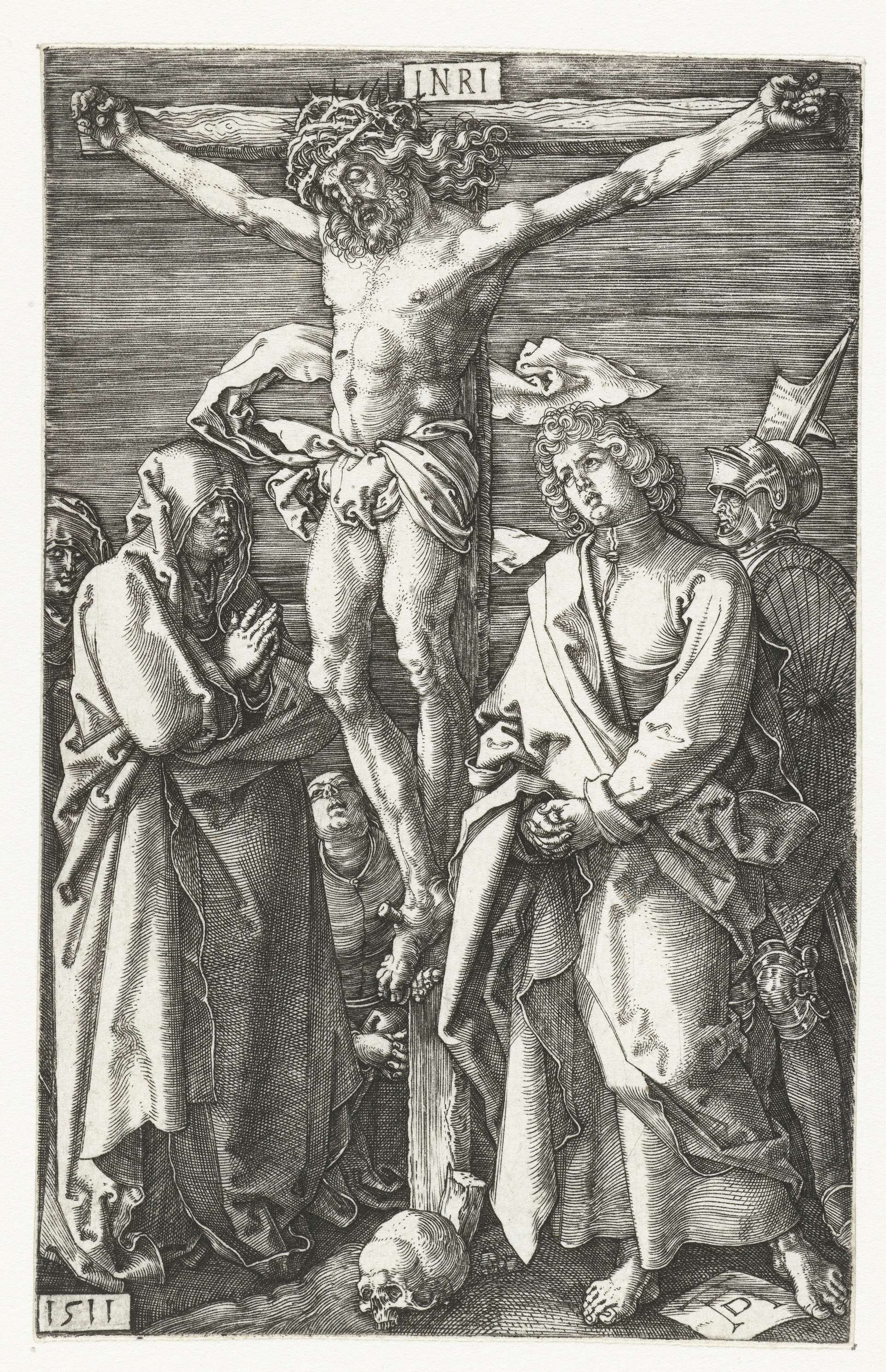 De kruisiging, by Albrecht Dürer, public domain