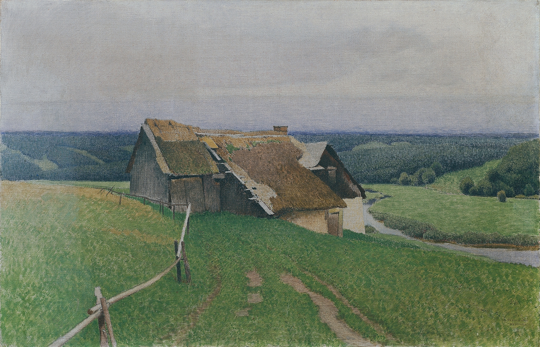Das Haus auf der Höhe, by Ferdinand Brunner, public domain