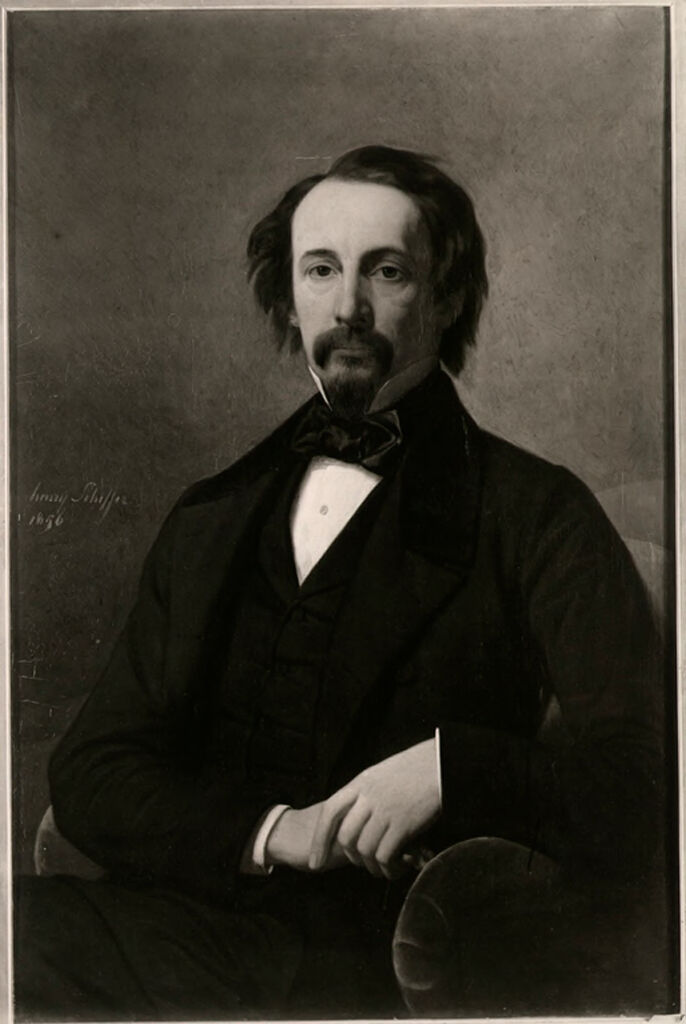 Charles Dickens (1812-1870), by Henry Scheffer, public domain