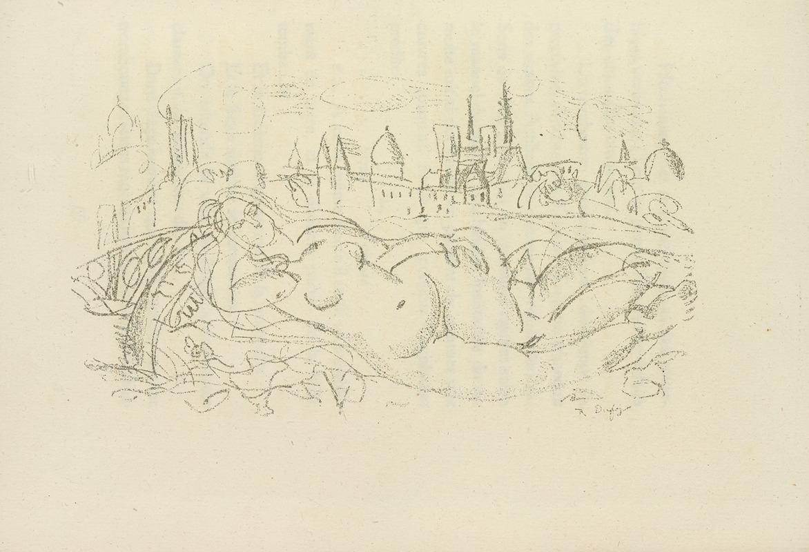 Raoul Dufy's 'Tour d’horizon Pl.4' showcases vibrant colors and dynamic forms.