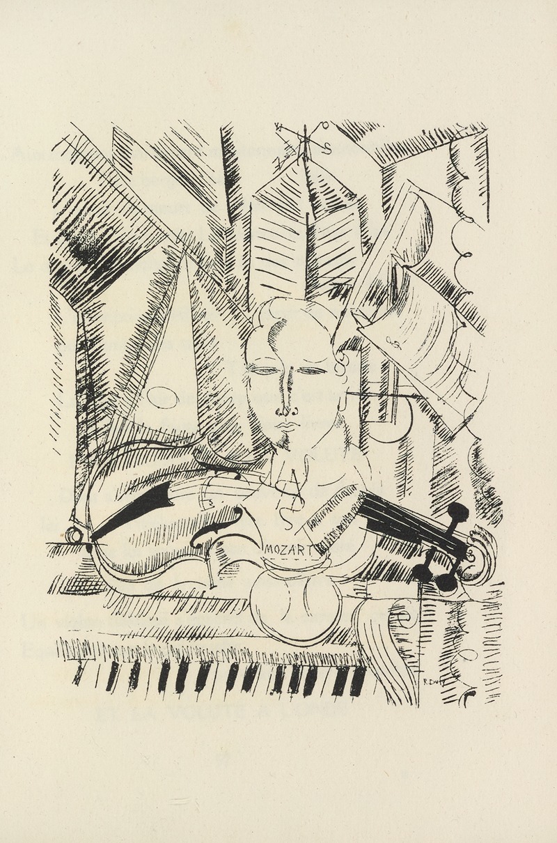 Raoul Dufy's 'Tour d’horizon Pl.3' showcases vibrant colors and abstract forms.