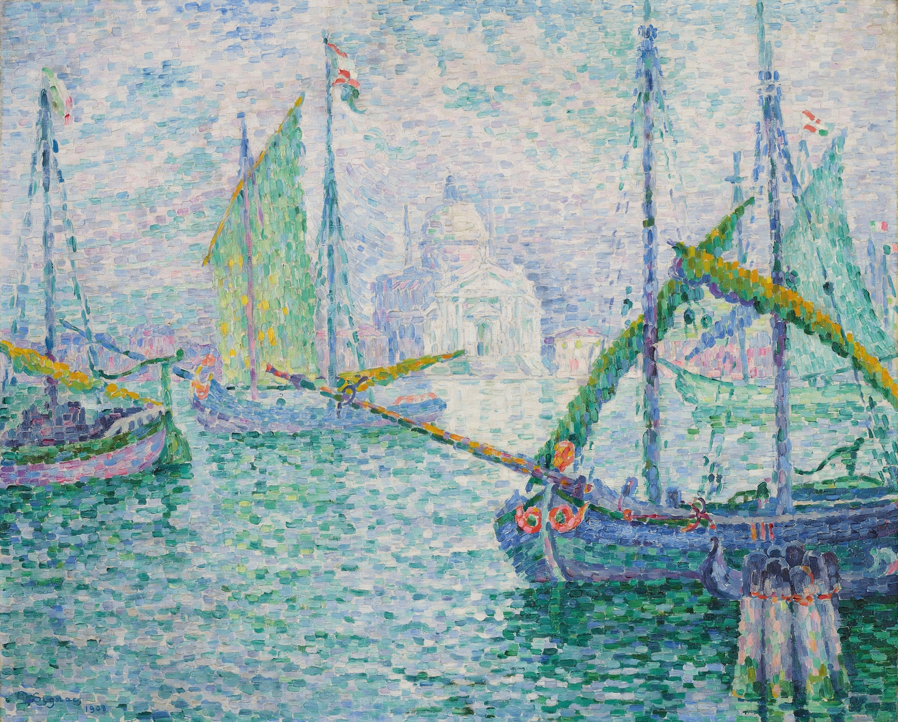 Venise. Le Rédempteur, by Paul Signac, public domain