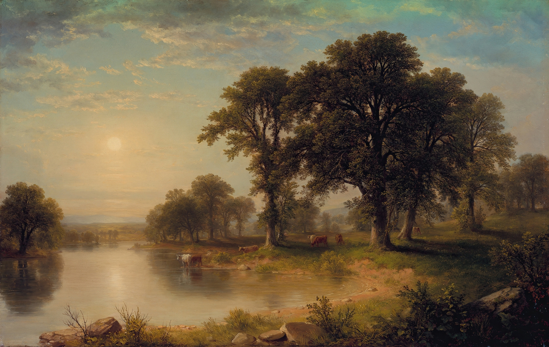 Summer Afternoon, by Asher Brown Durand, public domain