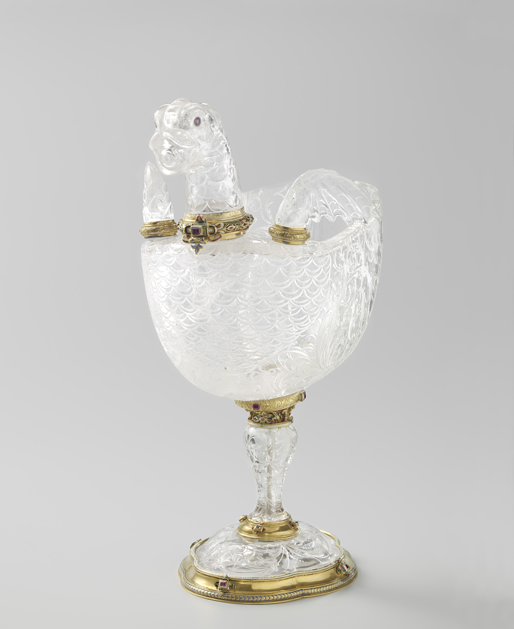 Vessel in the form of a goose, by Unknown Artist, public domain