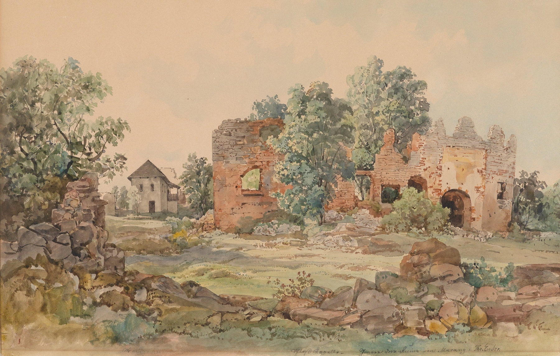 Ruine der Burg Muran in der Slowakei, by Thomas Ender, public domain