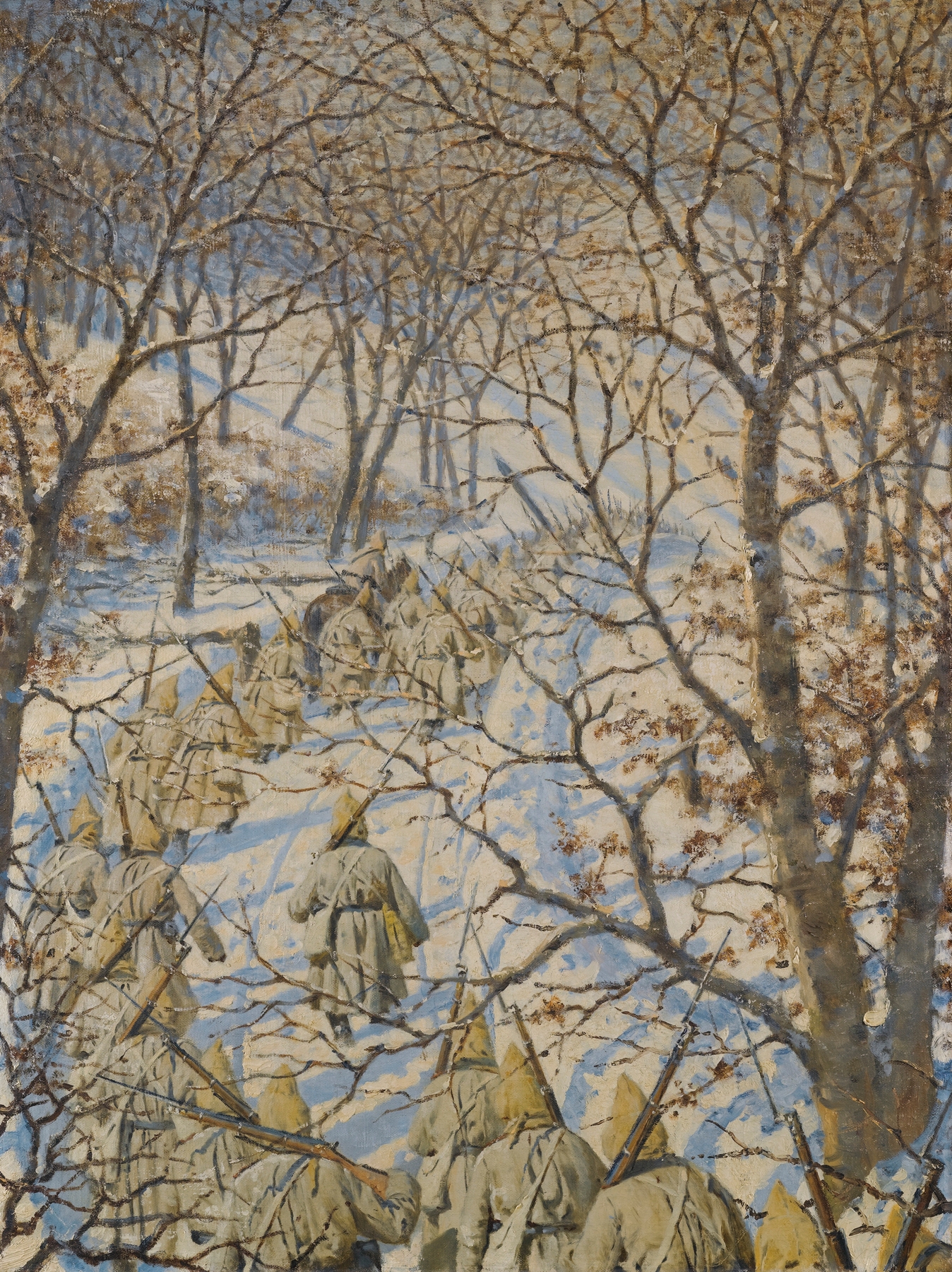 On Campaign, by Vasily Vereshchagin, public domain