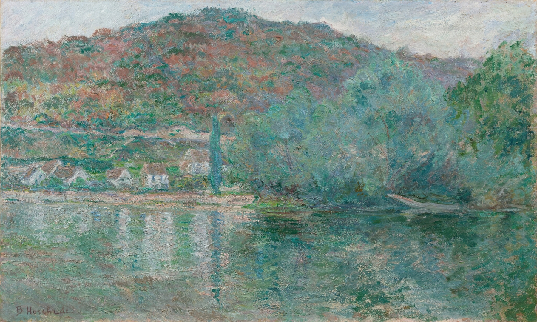 La Seine à Eauplet, by Blanche Hoschedé-Monet, public domain