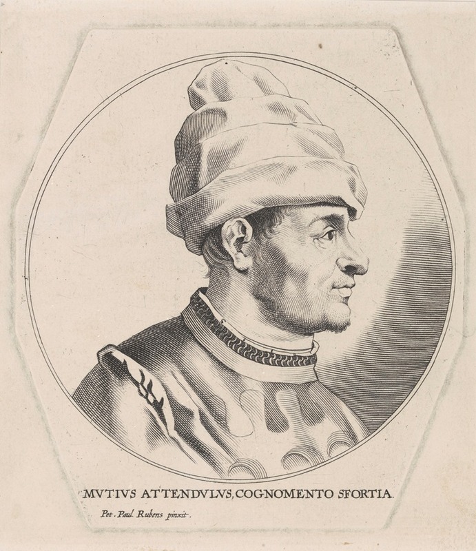 Portrait of Giacomo Attendolo by Peter Paul Rubens.