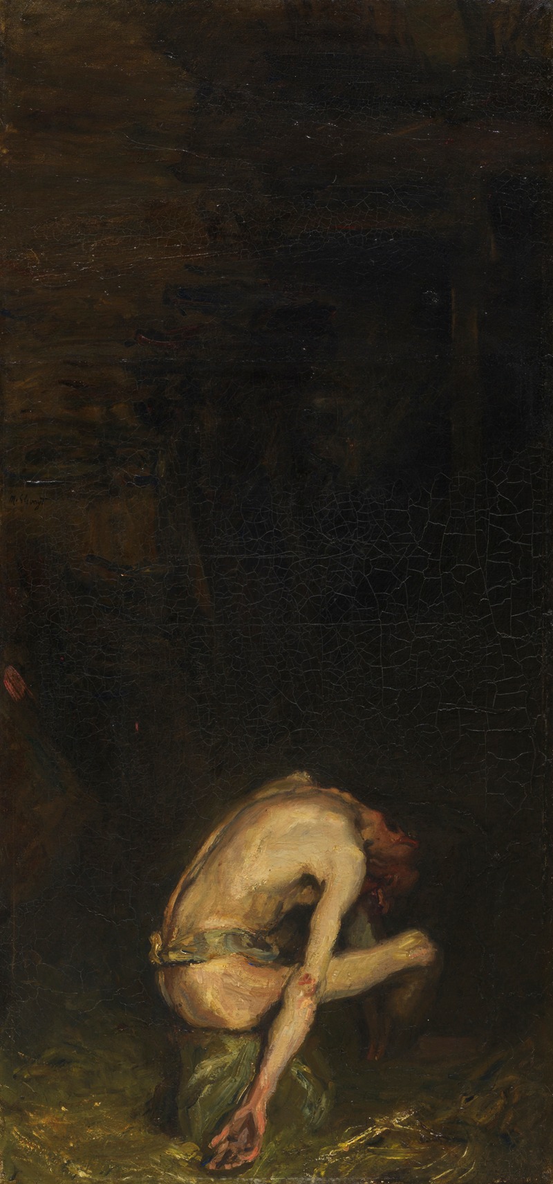 Max Slevogt's 'Der verlorene Sohn 3' captures a poignant moment in a biblical narrative.