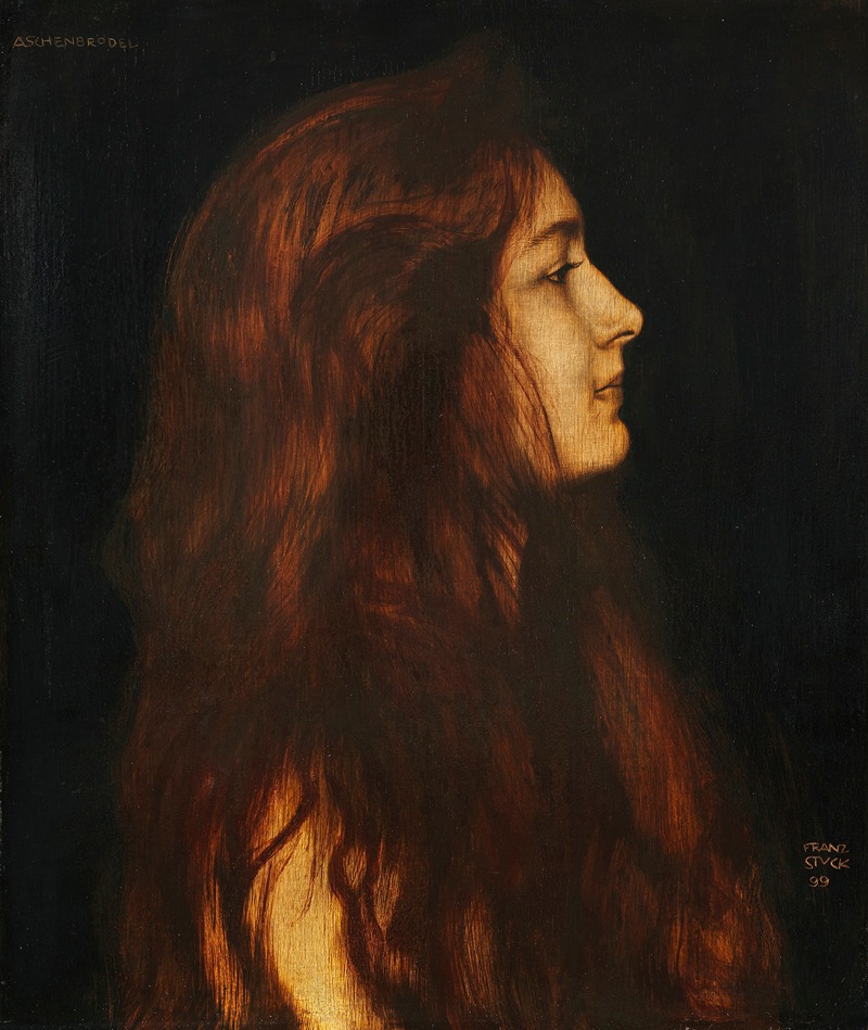 Franz von Stuck's 'Cinderella' presents a unique interpretation of the classic fairy tale.