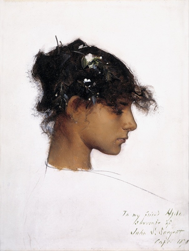 Portrait of Rosina Ferrara by John Singer Sargent.
