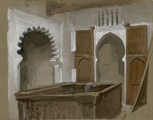 A depiction of life in Tetouan by Mariano Fortuny Marsal.