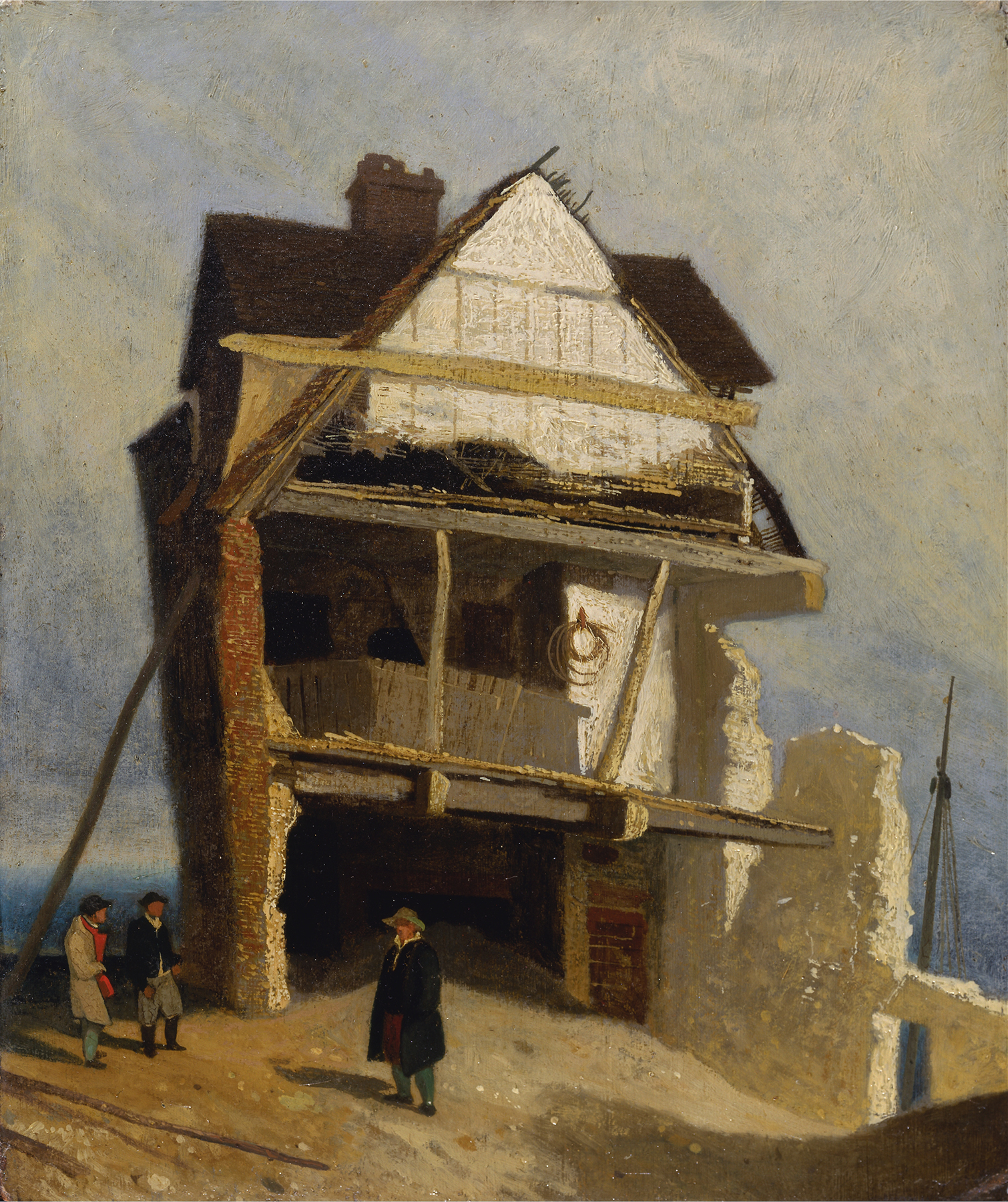 Ruined House, by John Sell Cotman, public domain