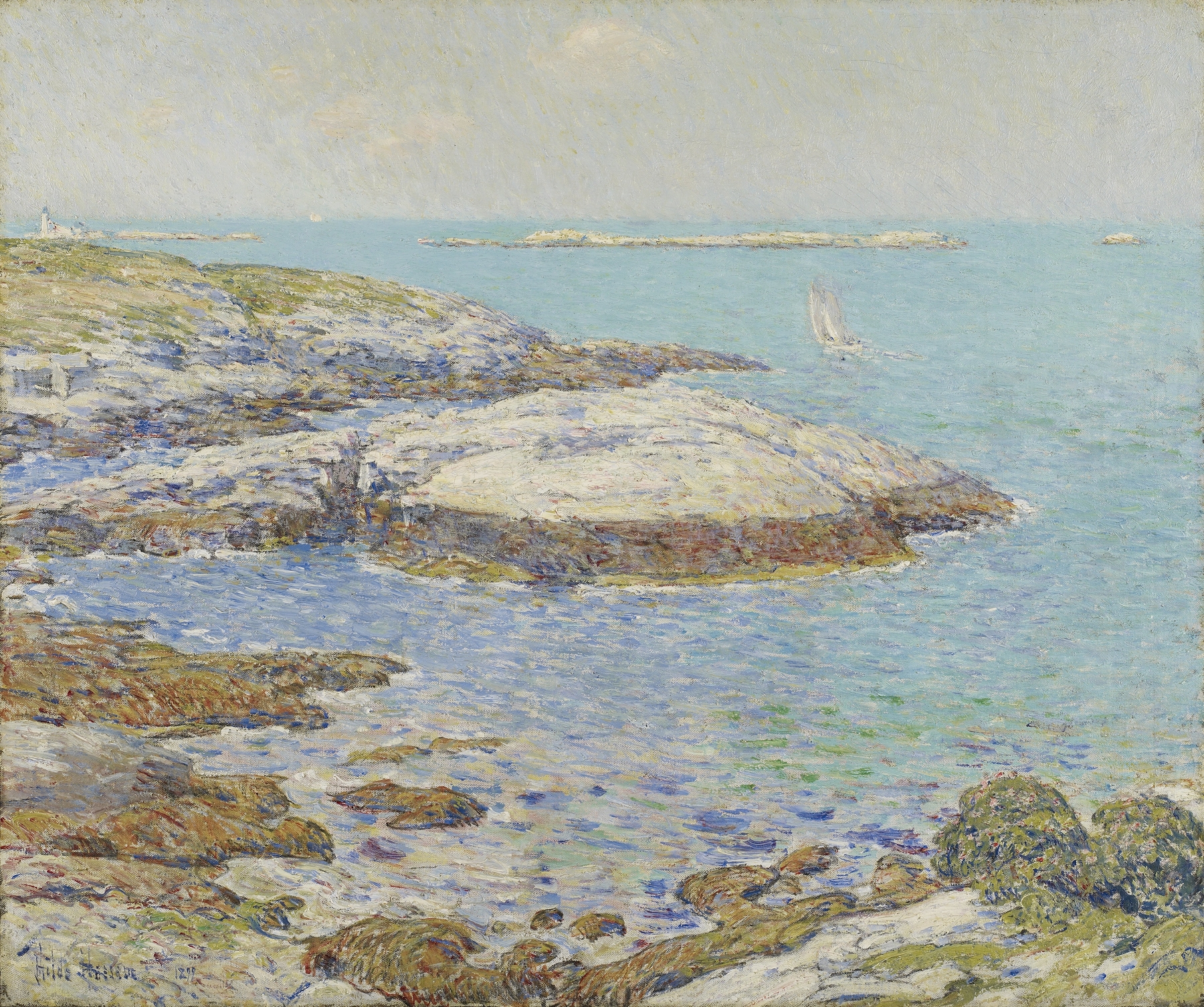 Isles of Shoals, by Childe Hassam, public domain