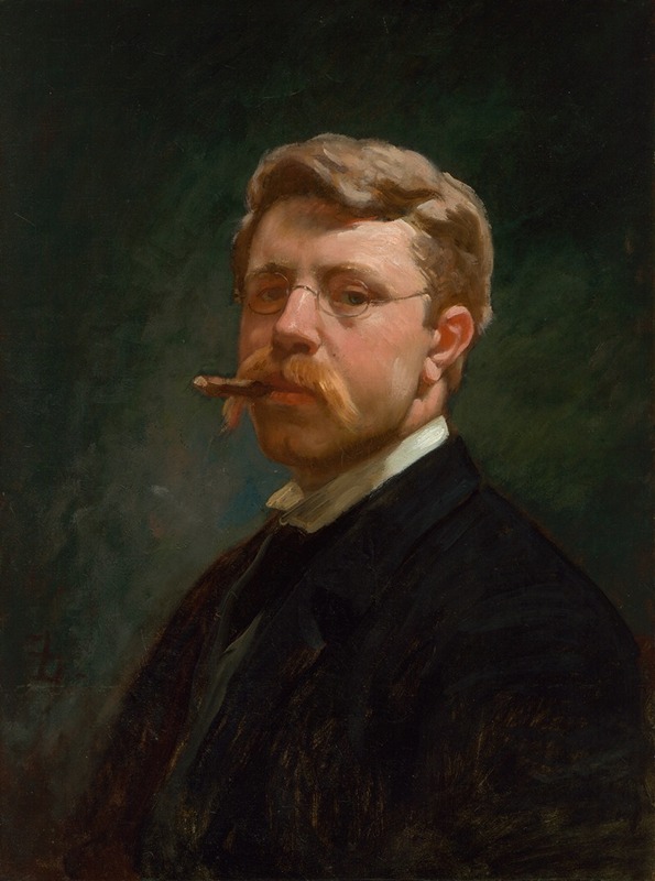 Self-Portrait by Frank Duveneck showcases the artist's introspective gaze.