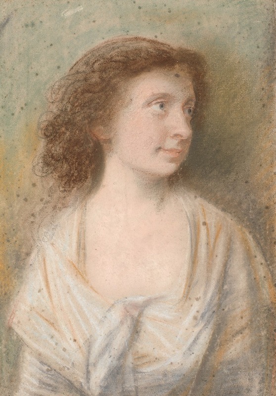 A portrait of Maria Magdalene Becker by Jens Juel.