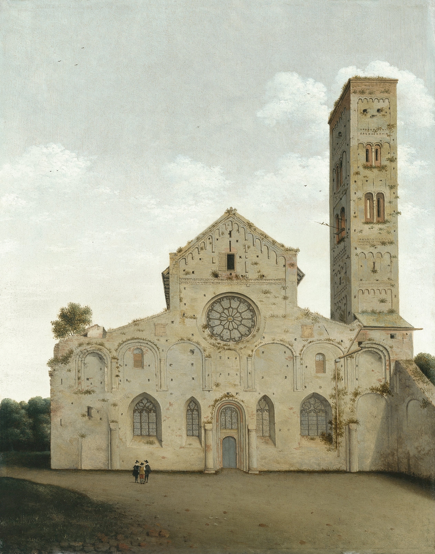 The West Façade of the Church of Saint Mary in Utrecht, by Pieter Jansz Saenredam, public domain