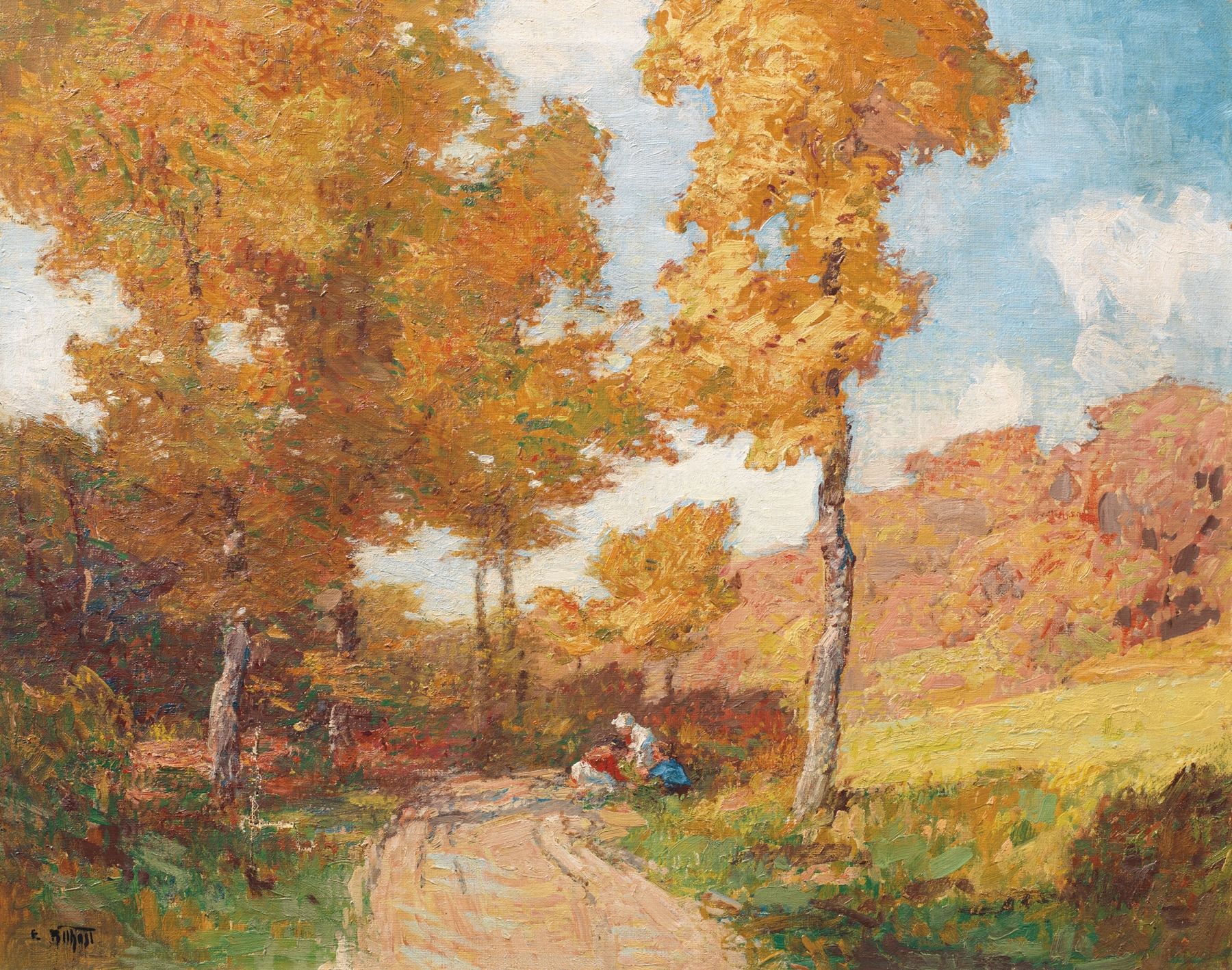 Untitled, by Edward Henry Potthast, public domain