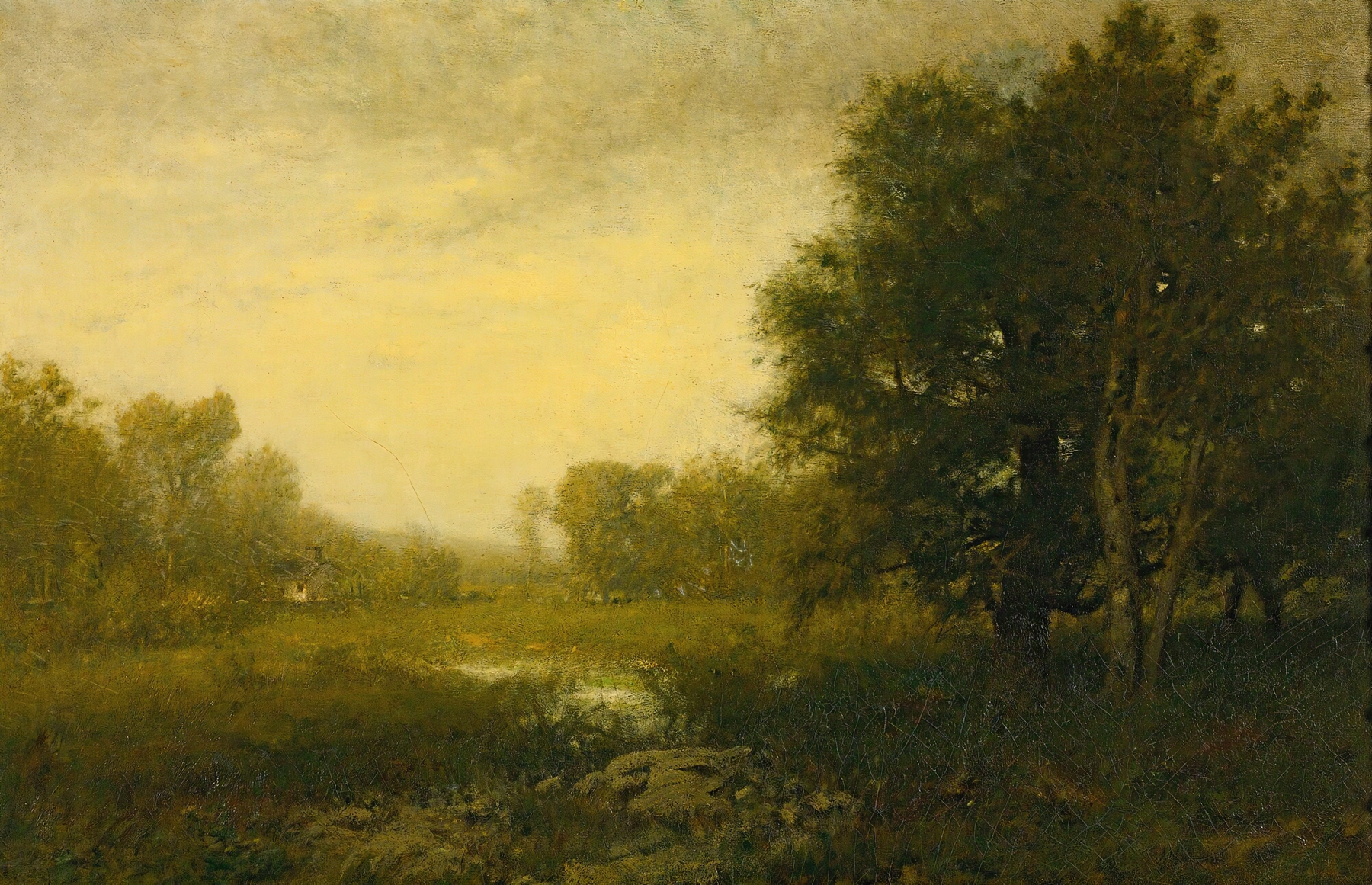 A Summer Day, by Alexander Helwig Wyant, public domain