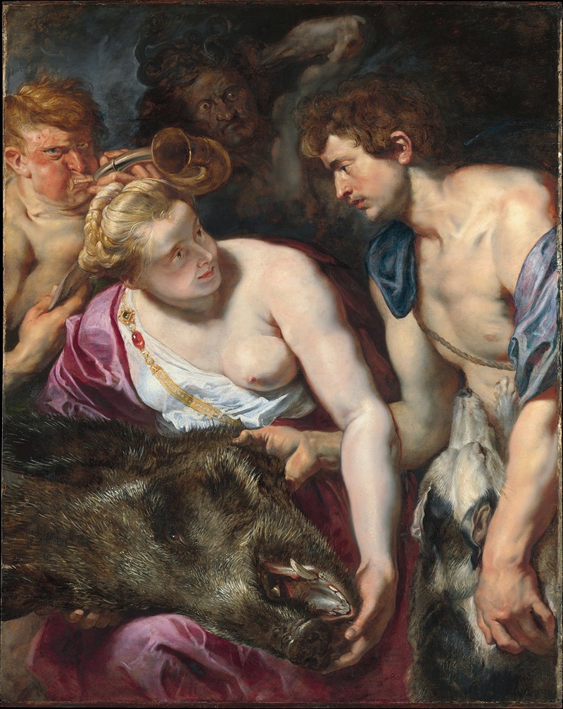 Peter Paul Rubens' *Atalanta and Meleager* depicts a dramatic scene from mythology.