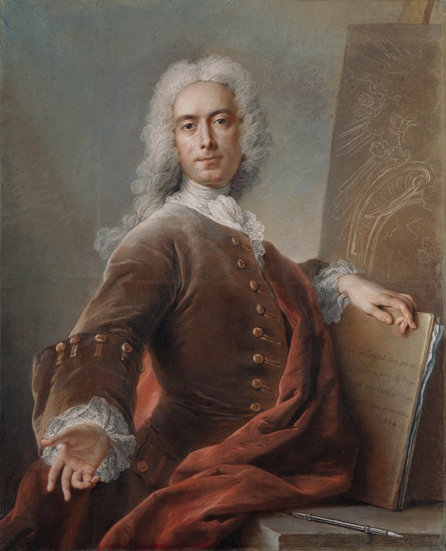 Self-Portrait by Charles-Antoine Coypel showcases the artist's refined style.