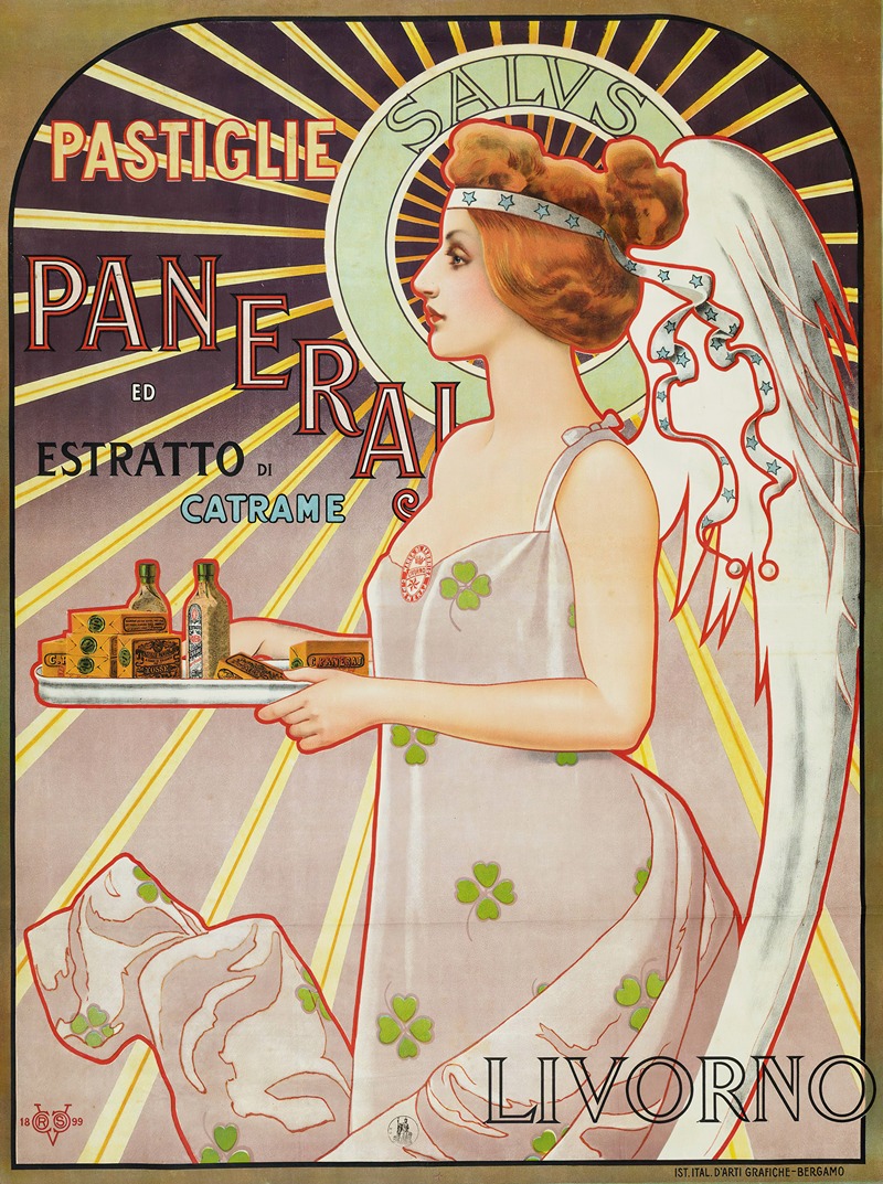 A still life painting by Vittorio Matteo Corcos featuring pharmaceutical products.