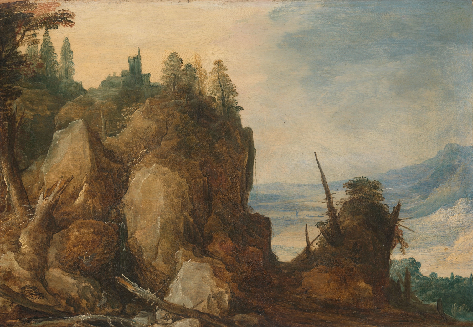 Mountain view, by Joos de Momper, public domain