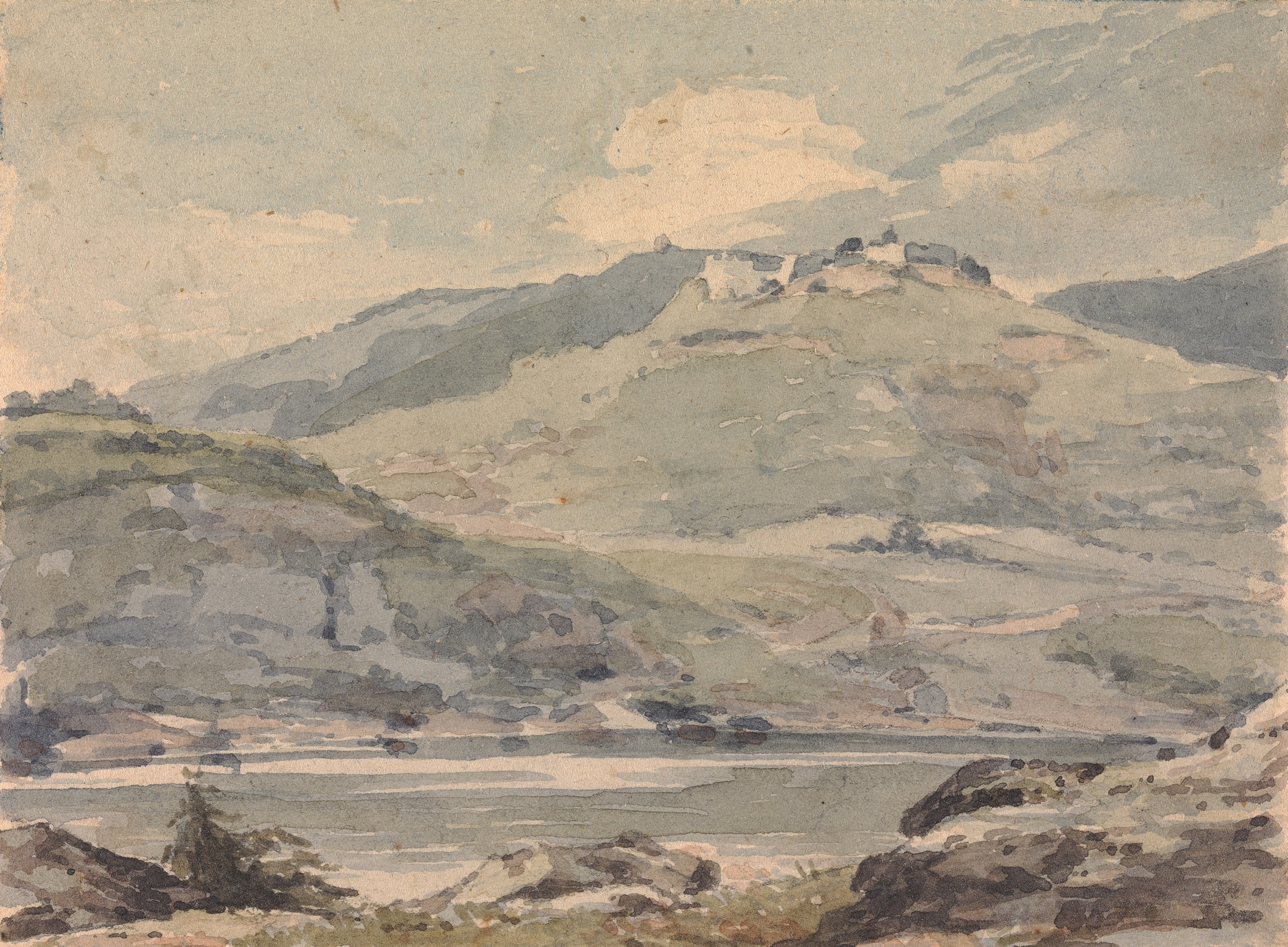 Fort Putnam From Constitution Island, by Thomas Sully, public domain