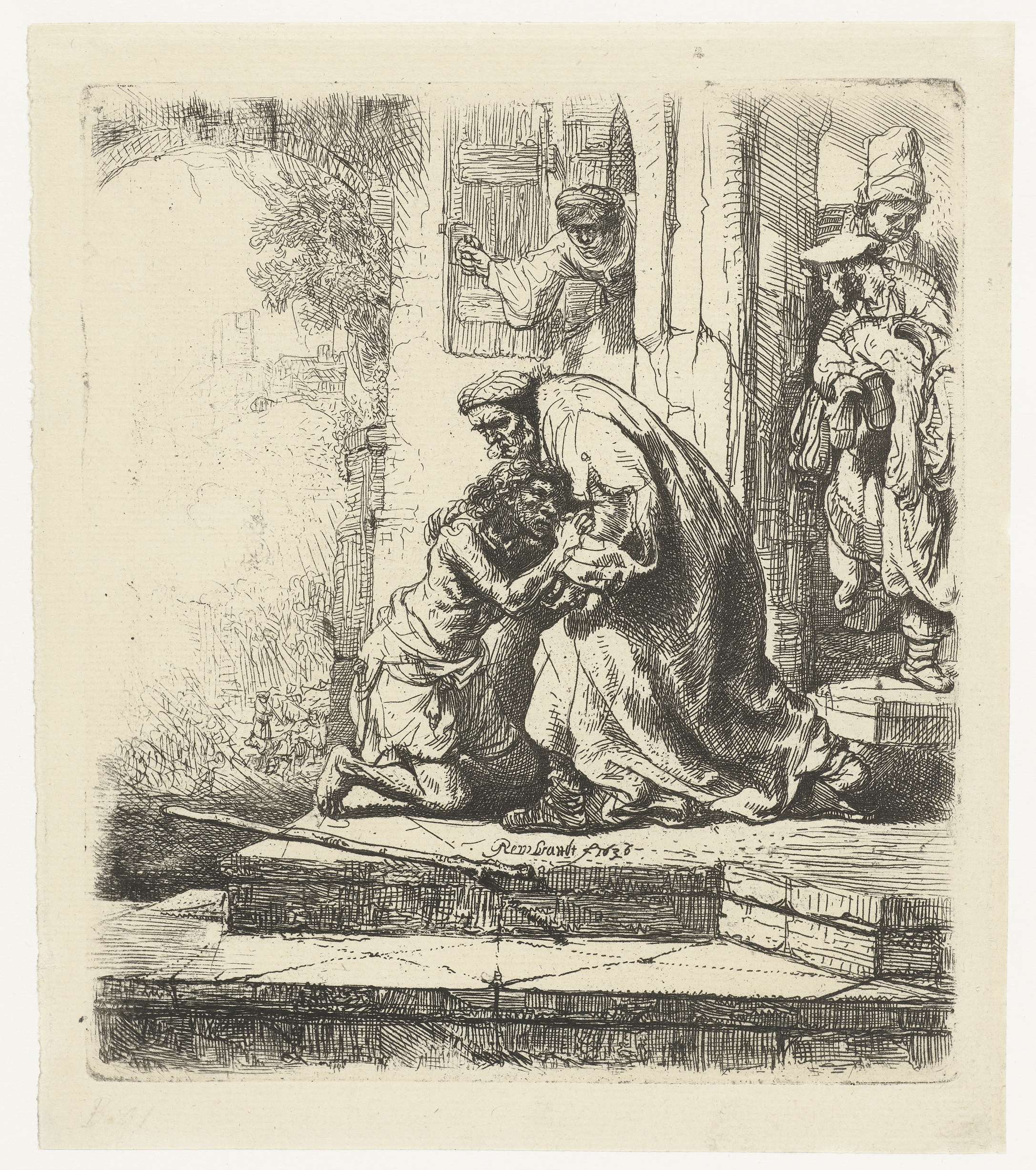 The Return of the Prodigal Son, by Rembrandt van Rijn, public domain