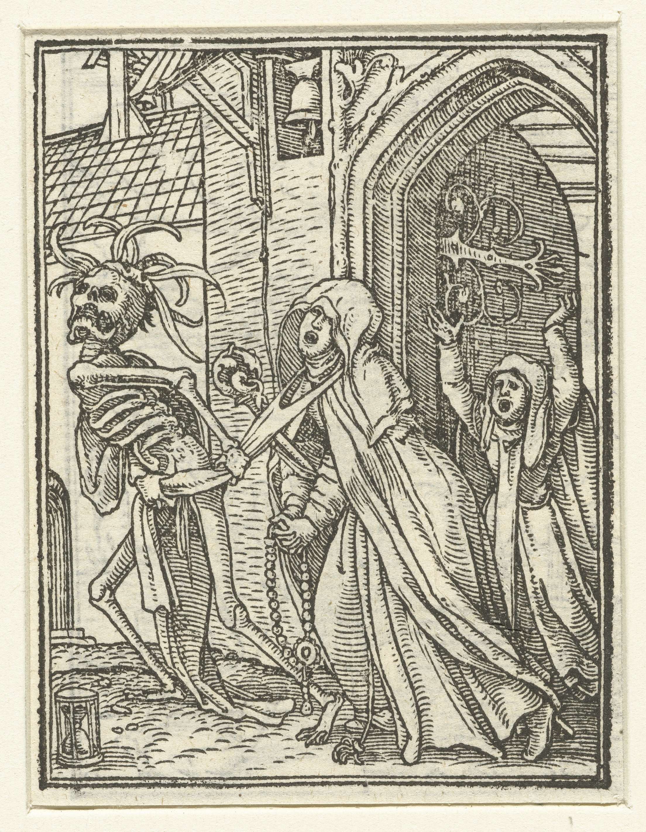 Abdis en de Dood, by Hans Holbein (II), public domain