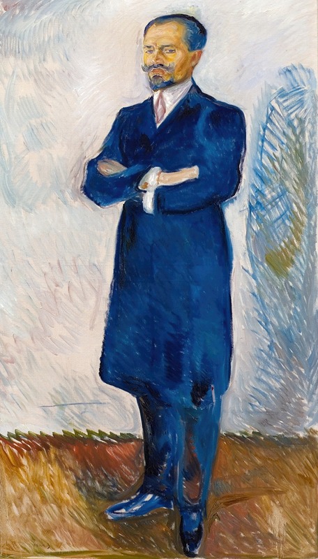 Edvard Munch's 'Portrait of Ernest Thiel' captures a unique emotional depth.