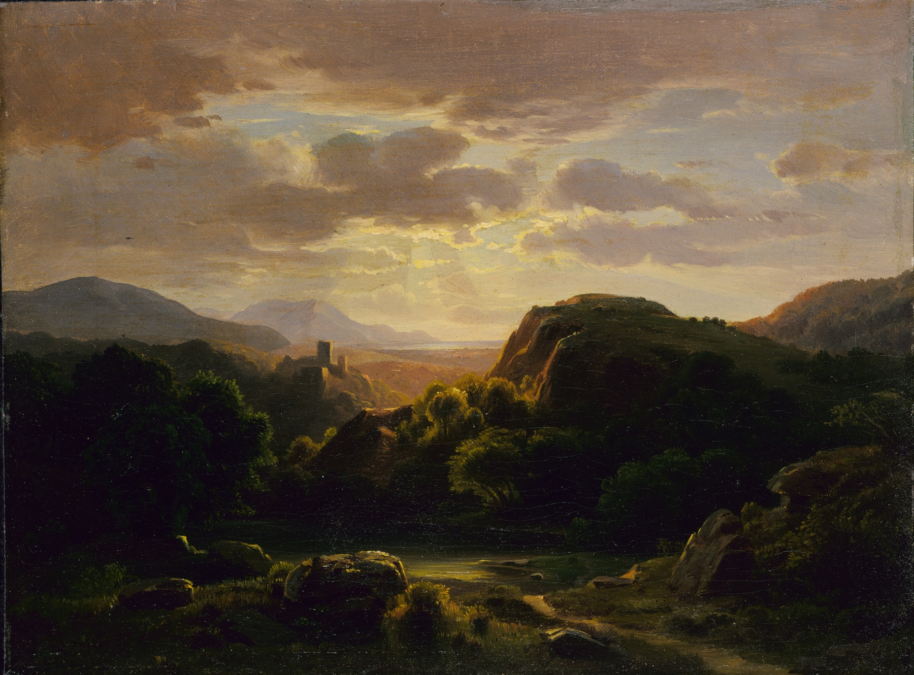 Remembrances of a Scene near Auerbach, by Robert S. Duncanson, public domain