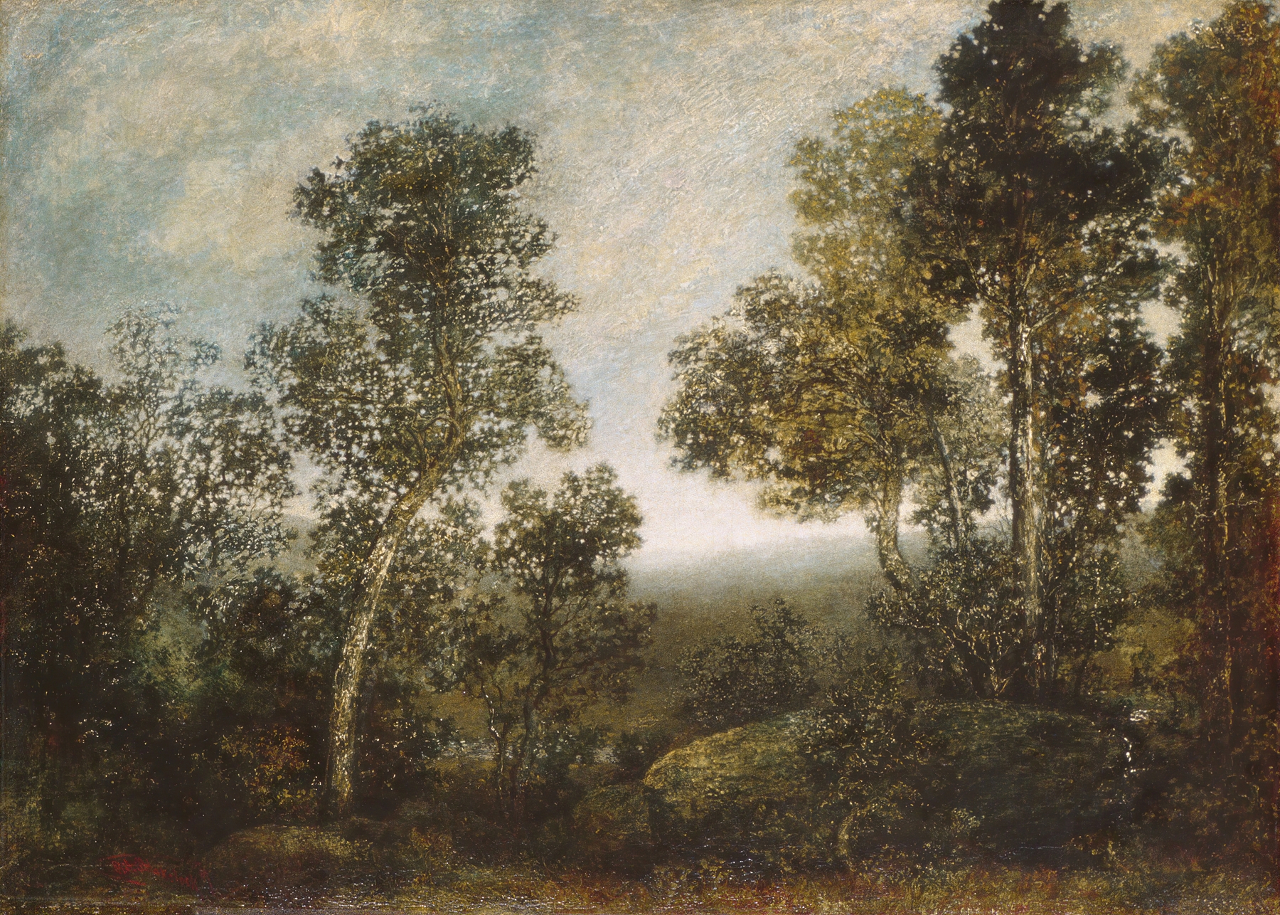 Landscape, by Ralph Albert Blakelock, public domain