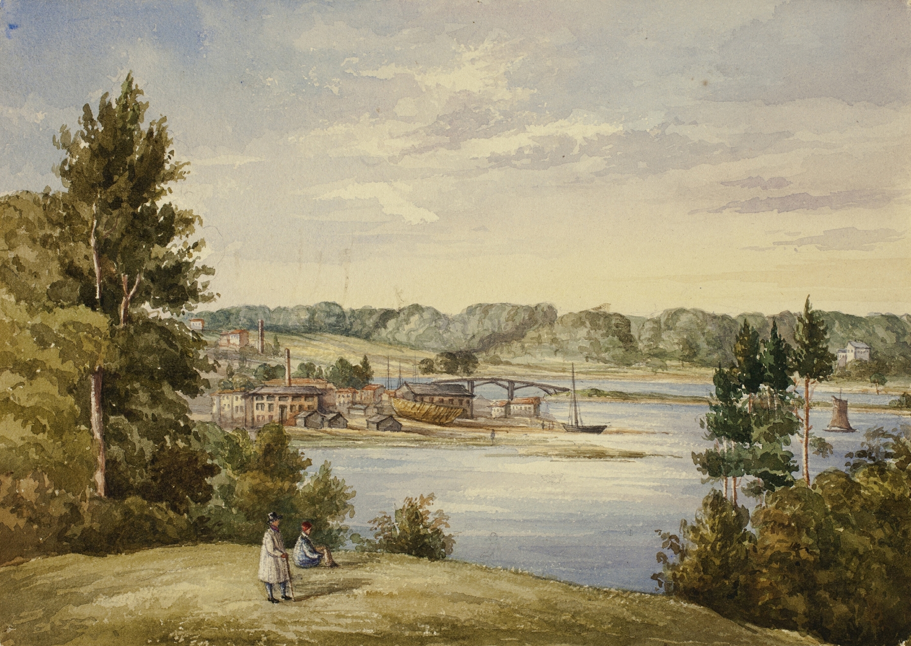 View from Sydney, by Elizabeth Murray, public domain
