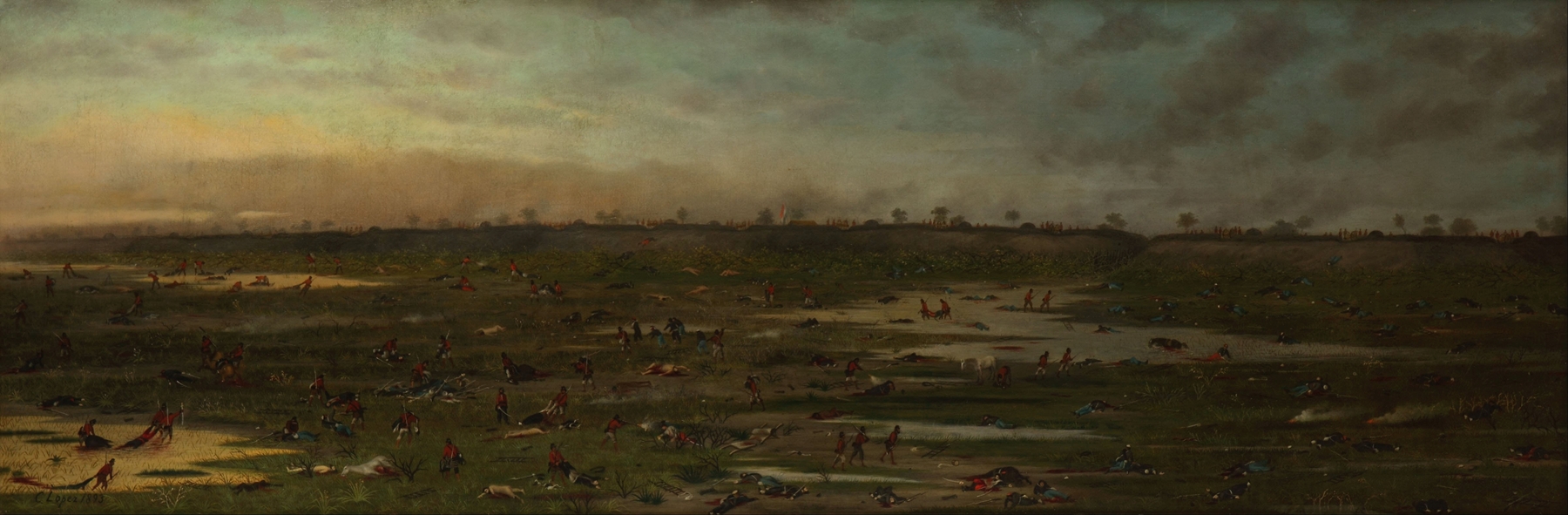 Después de la Batalla de Curupaytí, by Cándido Lopez, public domain