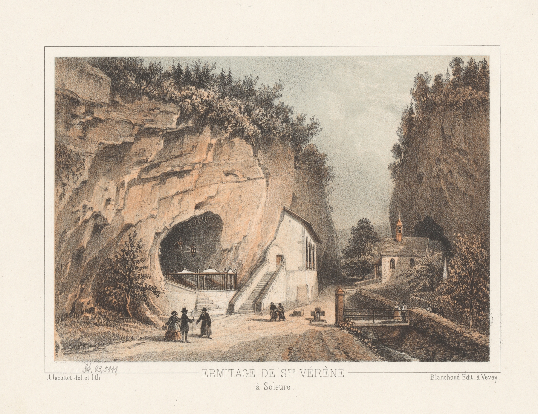 Ermitage de Stre. Vérène à Soleure, by Jean Jacottet, public domain