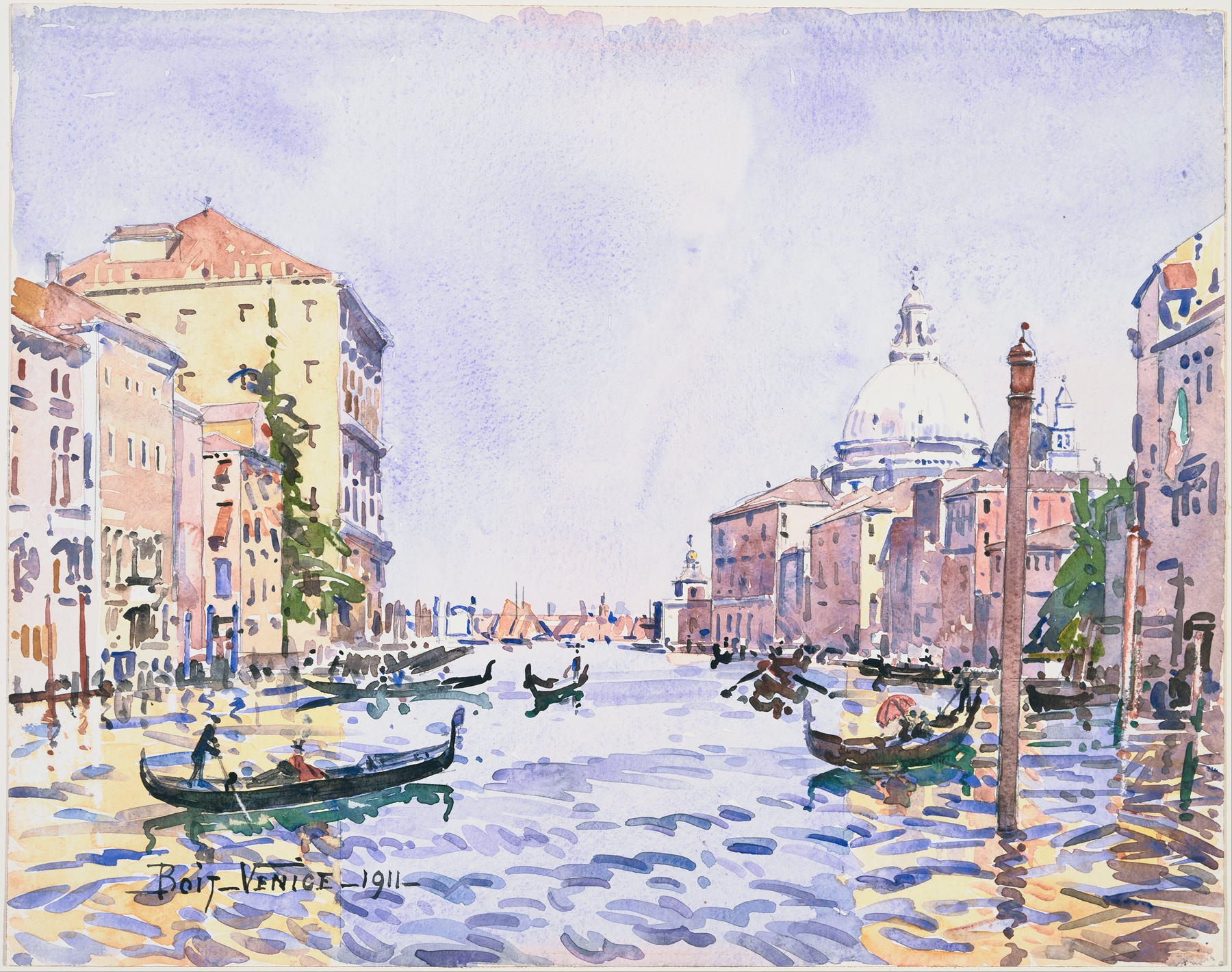 Venice, Afternoon on the Grand Canal oil painting by Edward Darley Boit