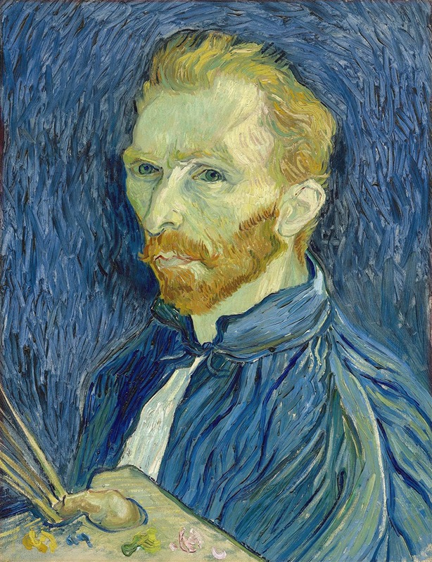 Vincent van Gogh's self-portrait showcases his unique style and emotional depth.