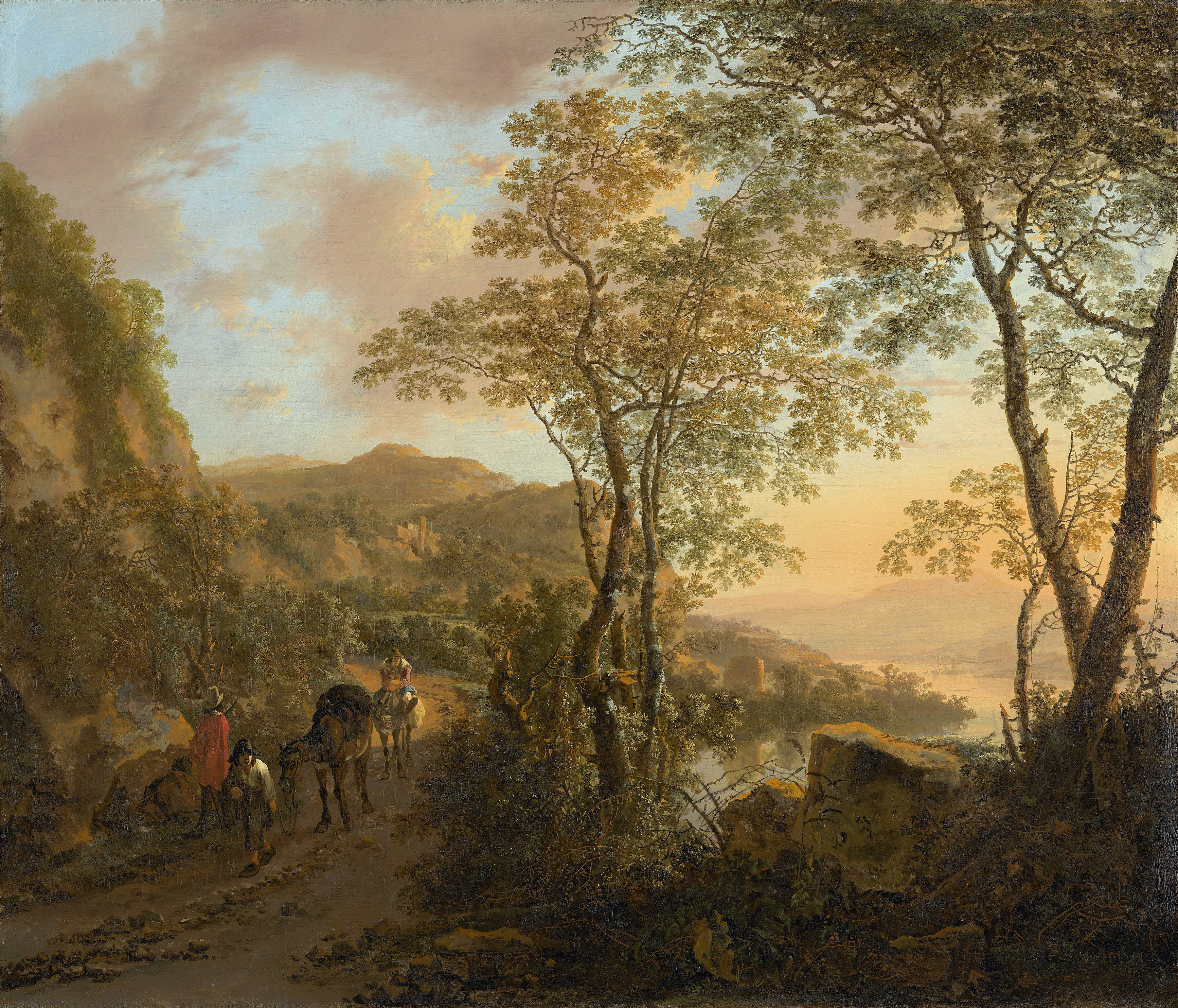 Italian Landscape, by Jan Both, public domain