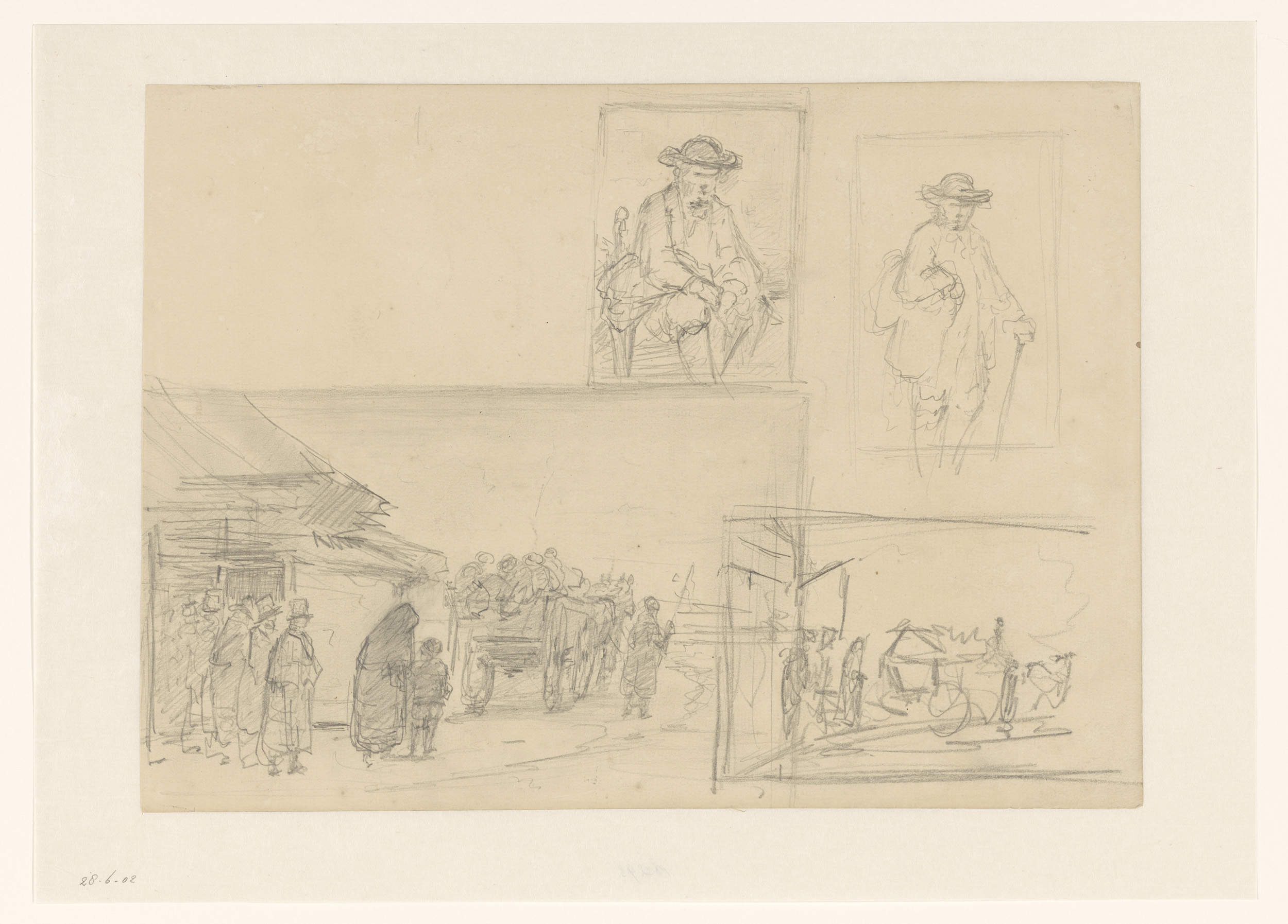 Gezicht op Dordrecht, by Aelbert Cuyp, public domain