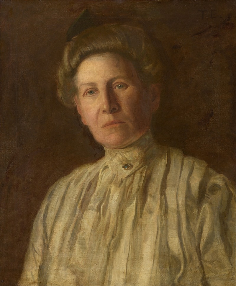 Portrait of Annie C. Lochrey Husson by Thomas Eakins.