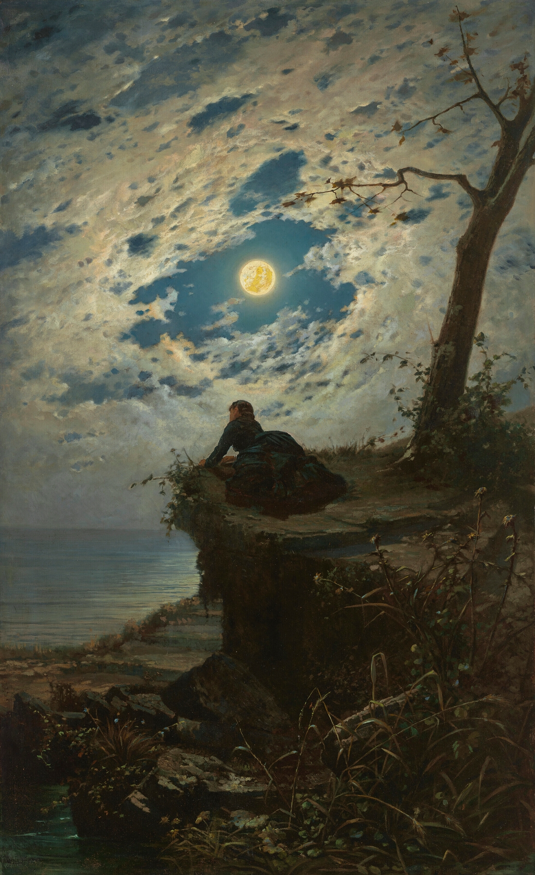 Figurative artwork by Alfonso Simonetti, oil painting featuring vibrant colors and textures.